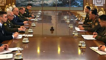 North Korean and Russian military officials discuss further cooperation in Pyongyang
