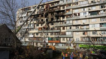 Russian drone and missile attack on Kyiv kills 6 people and injures at least 35