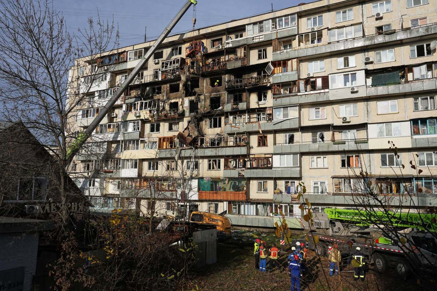 Russian drone and missile attack on Kyiv kills 6 people and injures at least 35