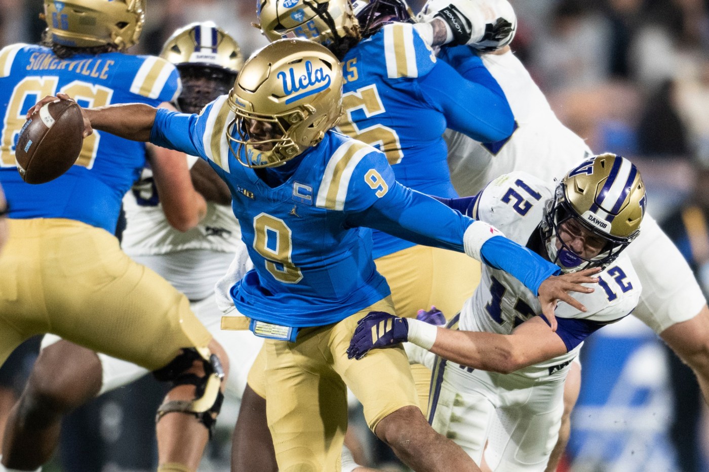 Outgoing Bruins savor memories despite crushing loss to Washington