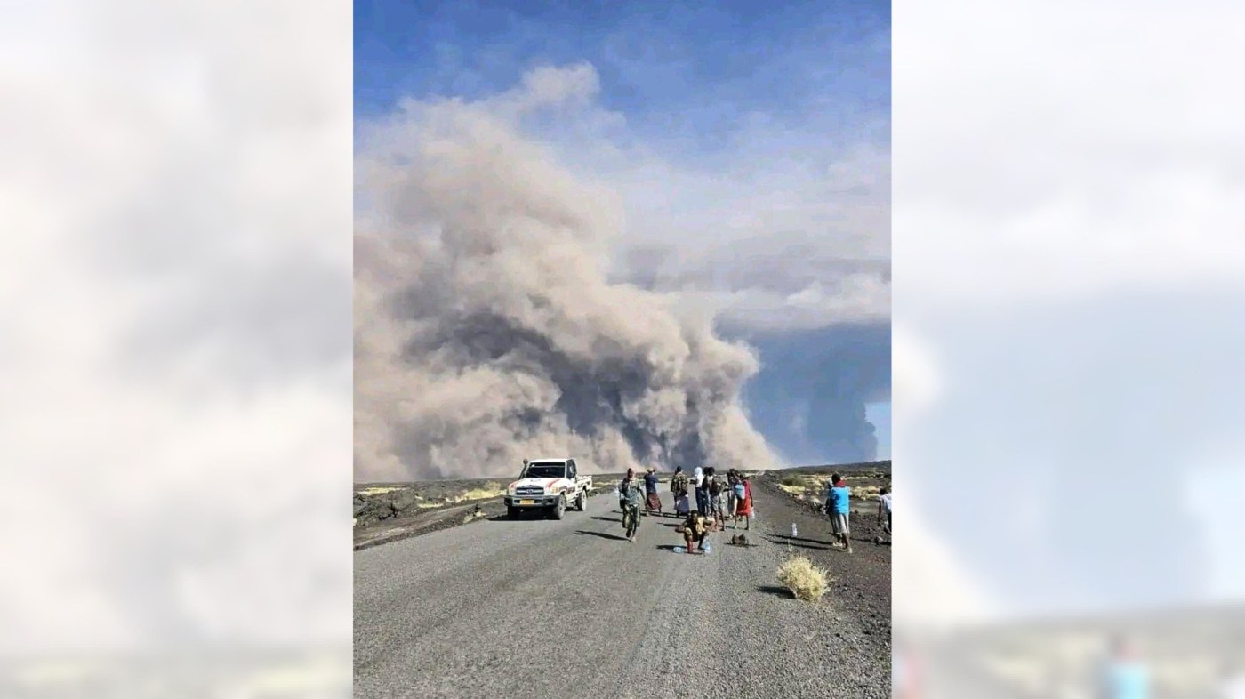 Volcano erupts in northern Ethiopia, sending ash plumes toward Yemen and Oman