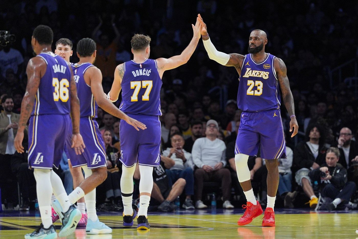 Lakers concluding NBA Cup group play against Mavericks