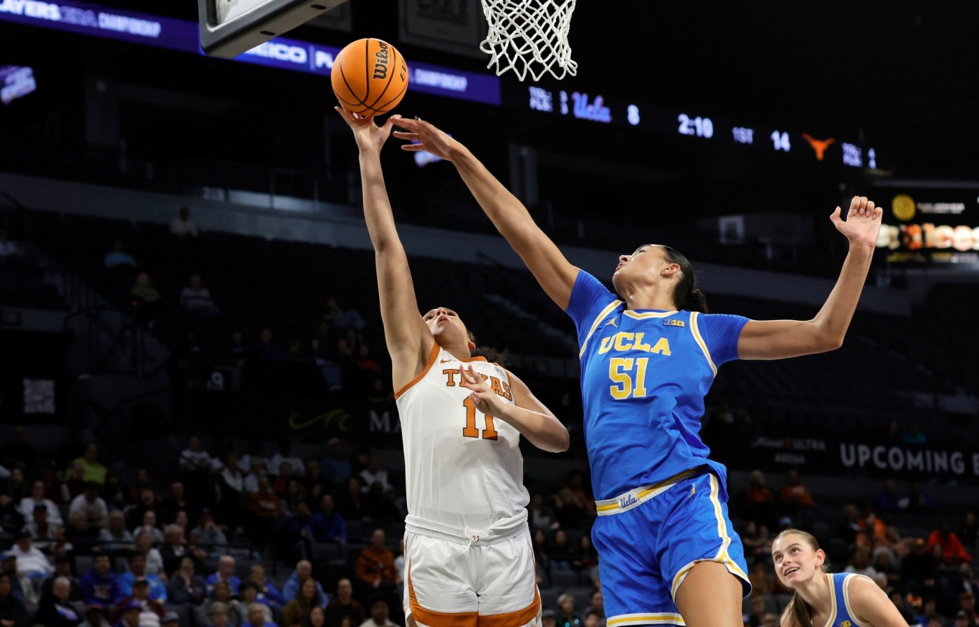 No. 3 UCLA women’s basketball can’t catch No. 4 Texas