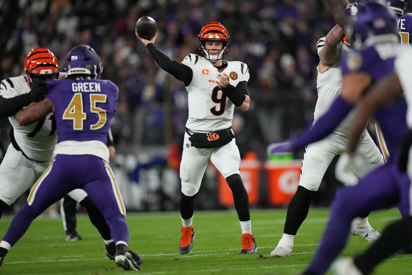 Bengals cruise to win over Ravens in Joe Burrow’s return