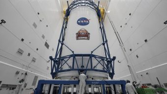 Blue Origin launches huge rocket carrying twin NASA spacecraft to Mars