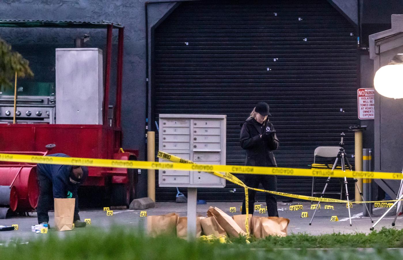 Police search for shooter after 4 are killed, 3 of them children, in shooting in California