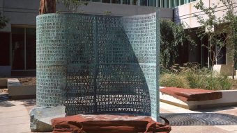 Solution goes on auction for CIA HQ’s ‘Kryptos’ sculpture that has stumped code breakers for decades