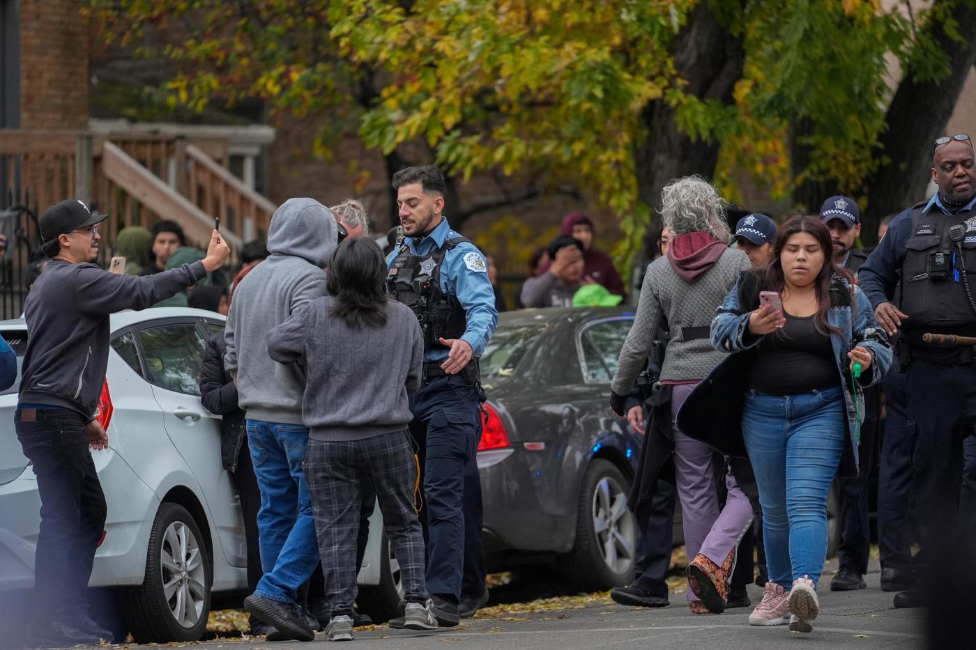 Suburban Chicago dad headed to store with toddler says they were pepper-sprayed by federal agents