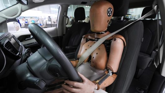 A new crash test dummy that better resembles women gets key government endorsement