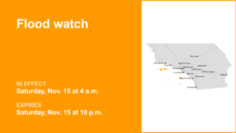Flood watch issued for Los Angeles County beaches for Saturday triggered by prolonged rainfall