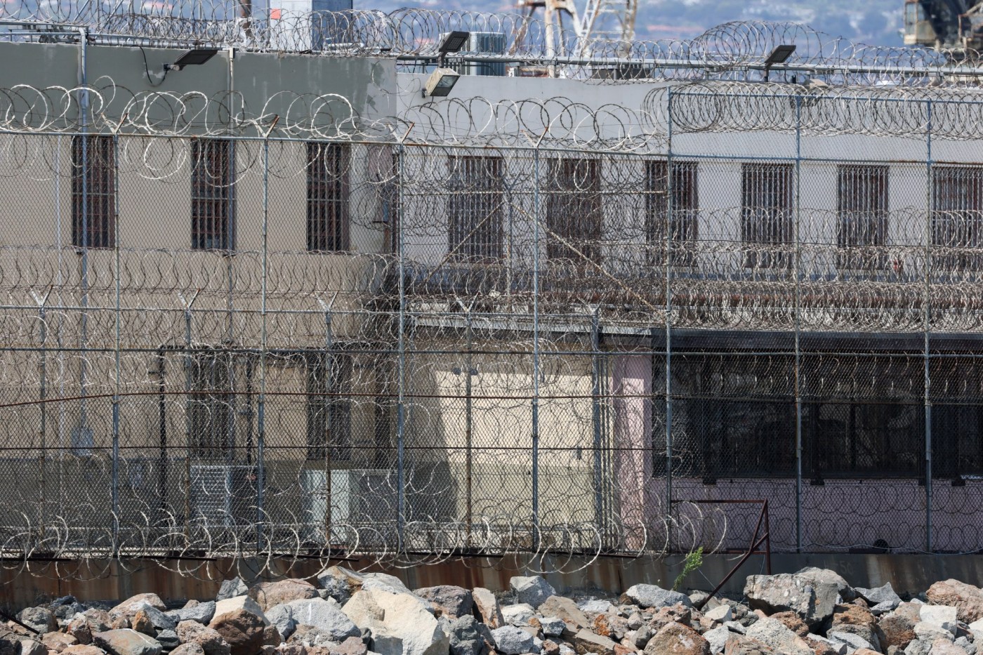 Federal Bureau of Prisons says falling concrete is forcing it to close Terminal Island prison