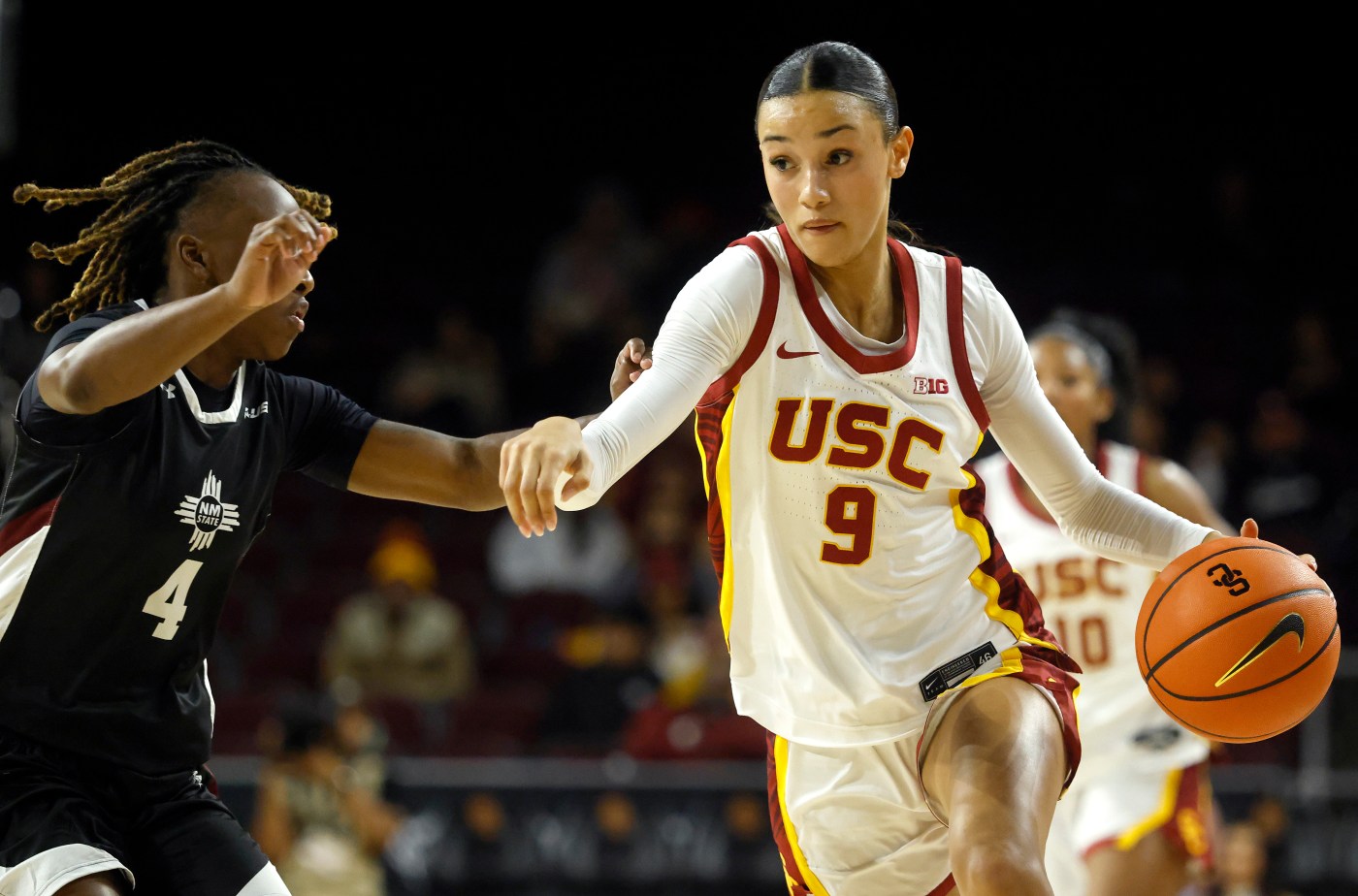 No. 8 USC women’s basketball battles No. 2 South Carolina for ‘The Real SC’
