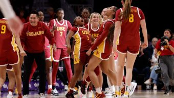 Jazzy Davidson’s heroics power No. 18 USC women’s basketball over No. 9 NC State
