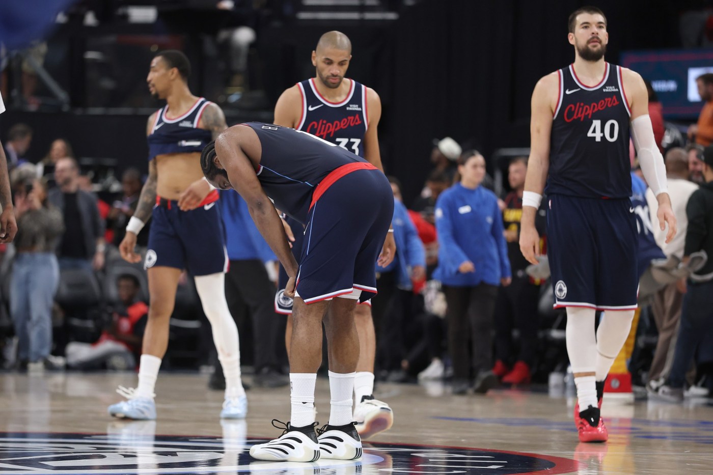 James Harden’s triple-double not enough as Clippers fall to Hawks