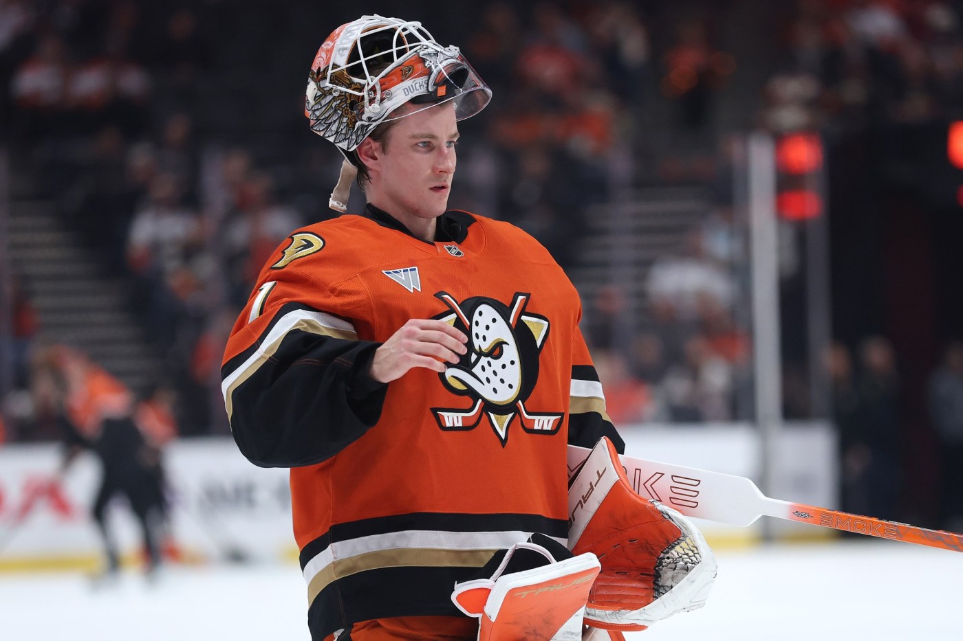 Ducks’ Lukáš Dostál gaining appreciation for his skills