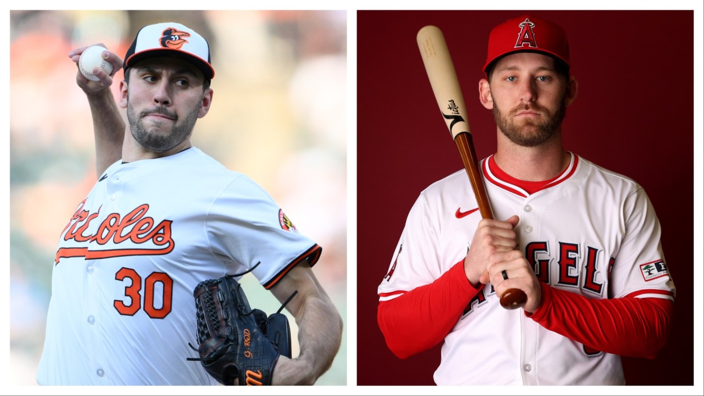 Angels acquire Grayson Rodriguez from Orioles for Taylor Ward