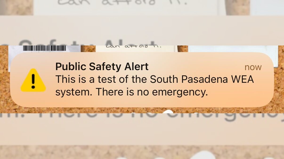 Human error the likely cause of South Pasadena emergency alert inadvertently sent across LA County, city official says