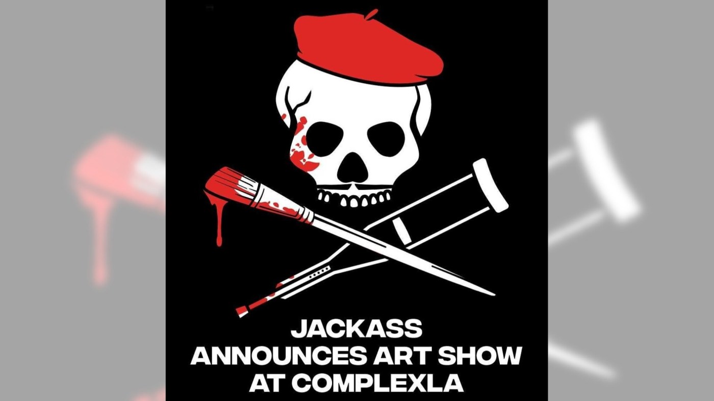 A free ‘Jackass’ art show is headed to LA this weekend only