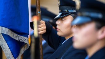 LA Valley College recognized and saluted its student veterans on Monday
