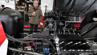 Rain washes out first day of qualifying at In-N-Out Burger NHRA Finals
