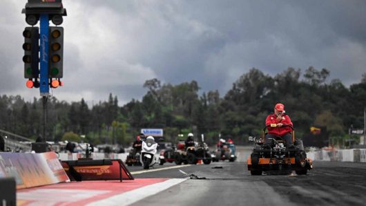 Rain washes out final day of In-N-Out Burger NHRA Finals