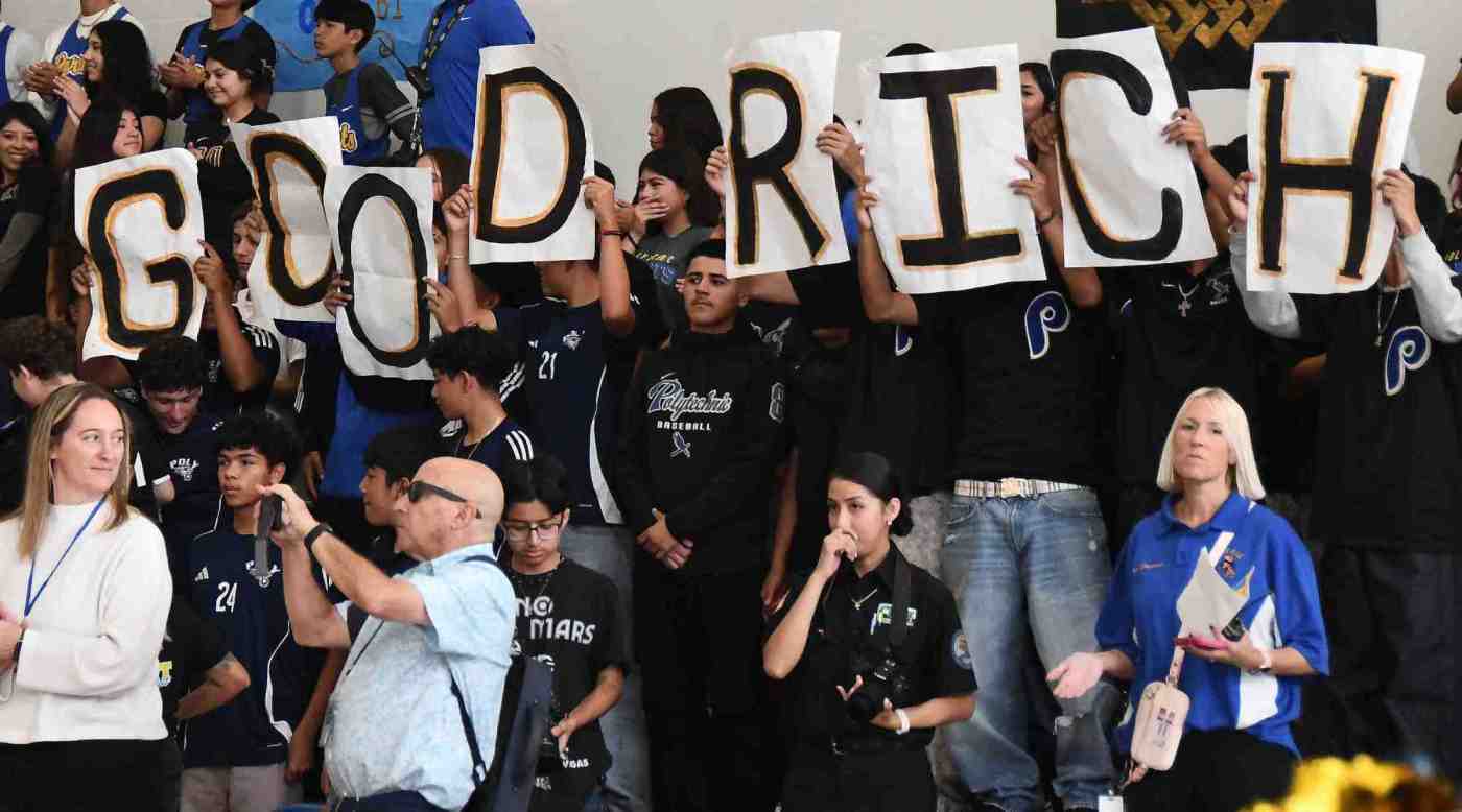 Polytechnic High dedicated its new gym in honor of Gail Goodrich, the NBA Hall of Famer and “UCLA Great”