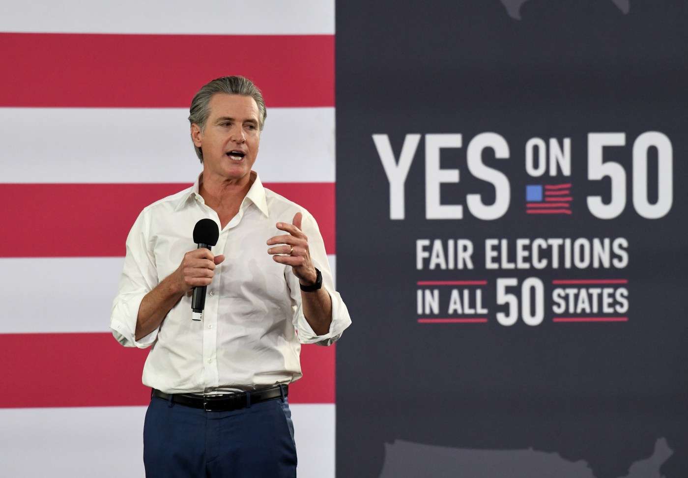 Newsom plays climate warrior, compromiser and coy candidate