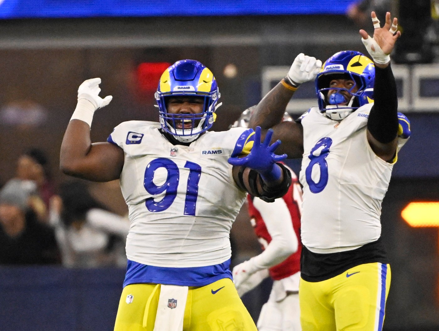 Rams sink Buccaneers to snatch NFC’s top seed from Eagles