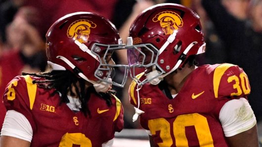 No. 17 USC football hosts Iowa seeking another strong finish