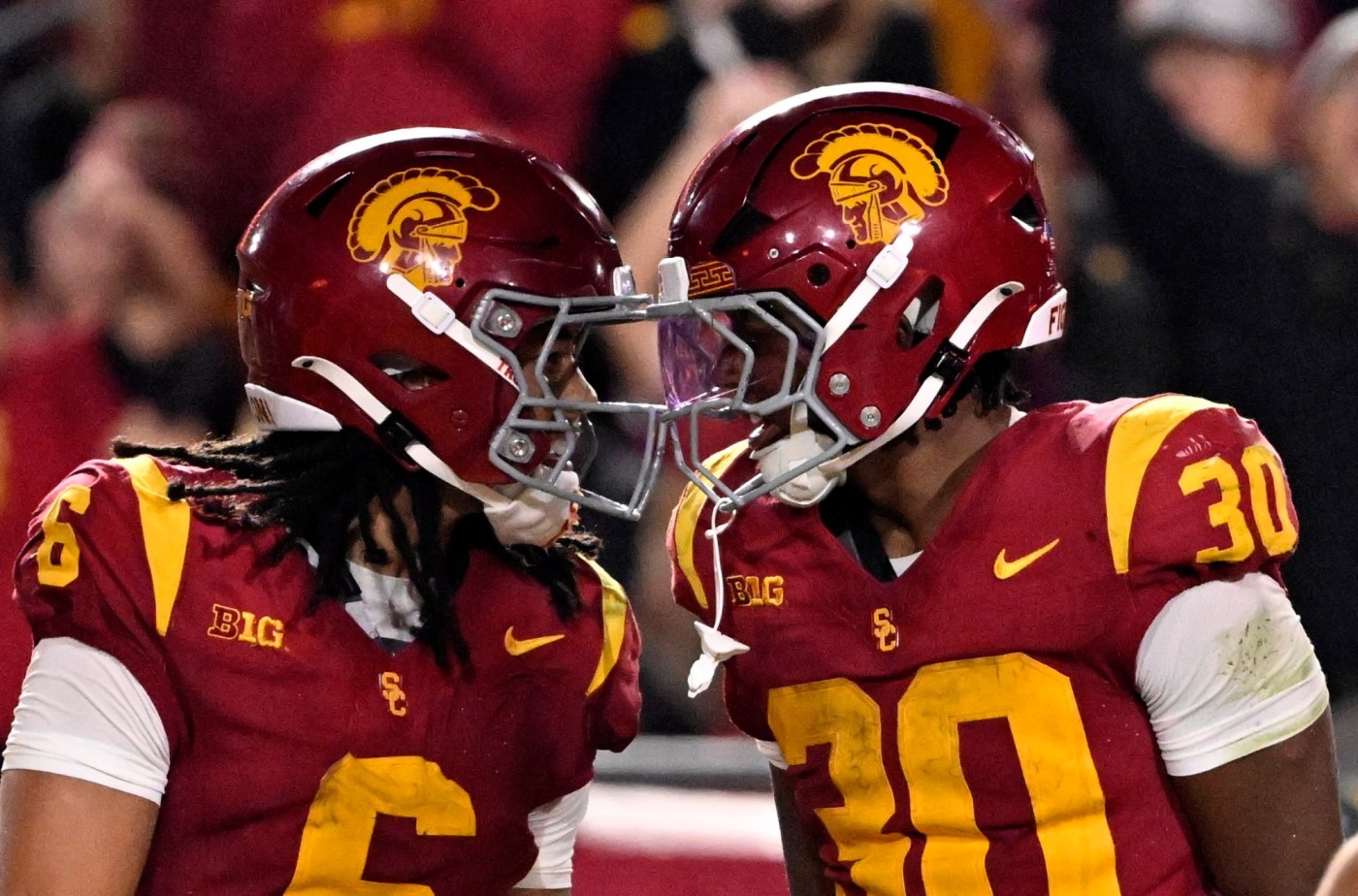 No. 17 USC football hosts Iowa seeking another strong finish