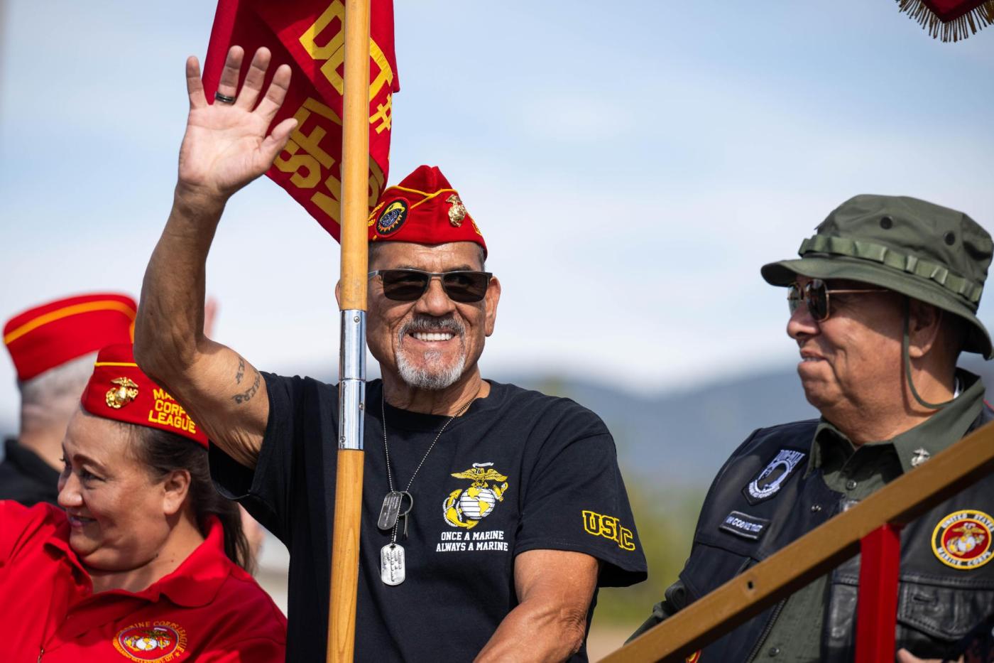 About 2,000 veterans participated in the San Fernando Valley Veterans Day Parade