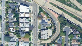 Naked trespasser shot to death in Studio City