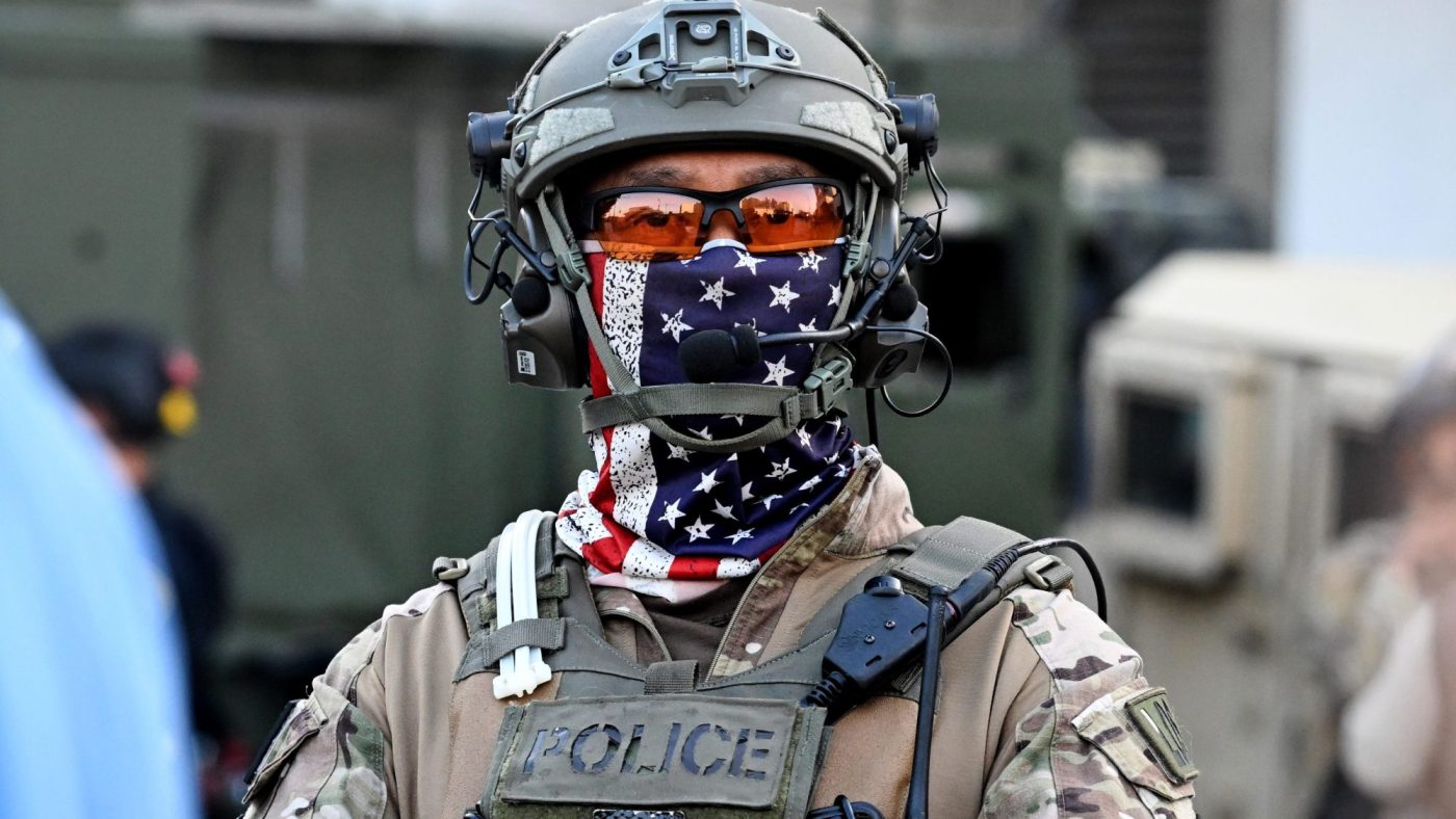 California mask ban for federal officers prompts US to sue state — and its leaders