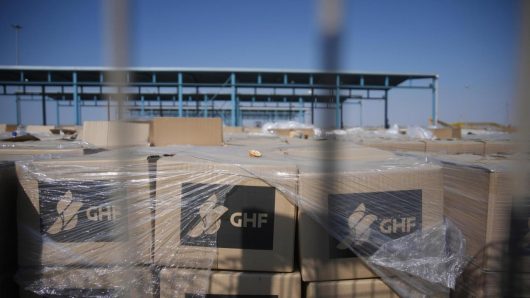 US-backed aid company in Gaza shutters operations as Israel’s military and defense minister clash