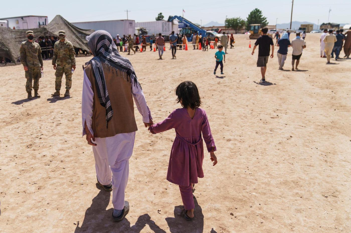 Trump criticizes the program that brought Afghan refugees to the US who fought the Taliban