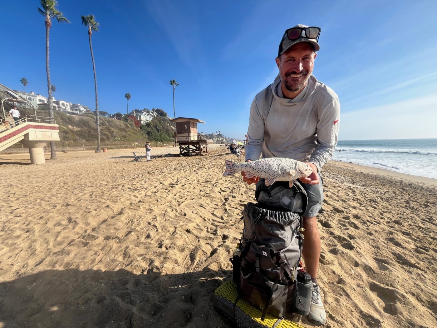 Surfer walks 1,196 miles to raise awareness for endangered steelhead trout
