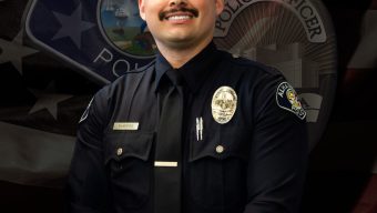 Hundreds mourn death of Alhambra police officer killed during pursuit of reportedly stolen vehicle