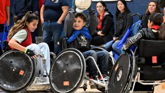 Adaptive sports festival held in Pasadena despite inclement weather