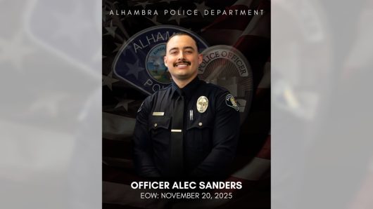 Vigil for Alhambra officer killed in crash will be at police station