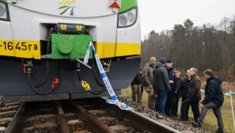 Poland says 2 Ukrainians working for Russia are suspected in railway track blast