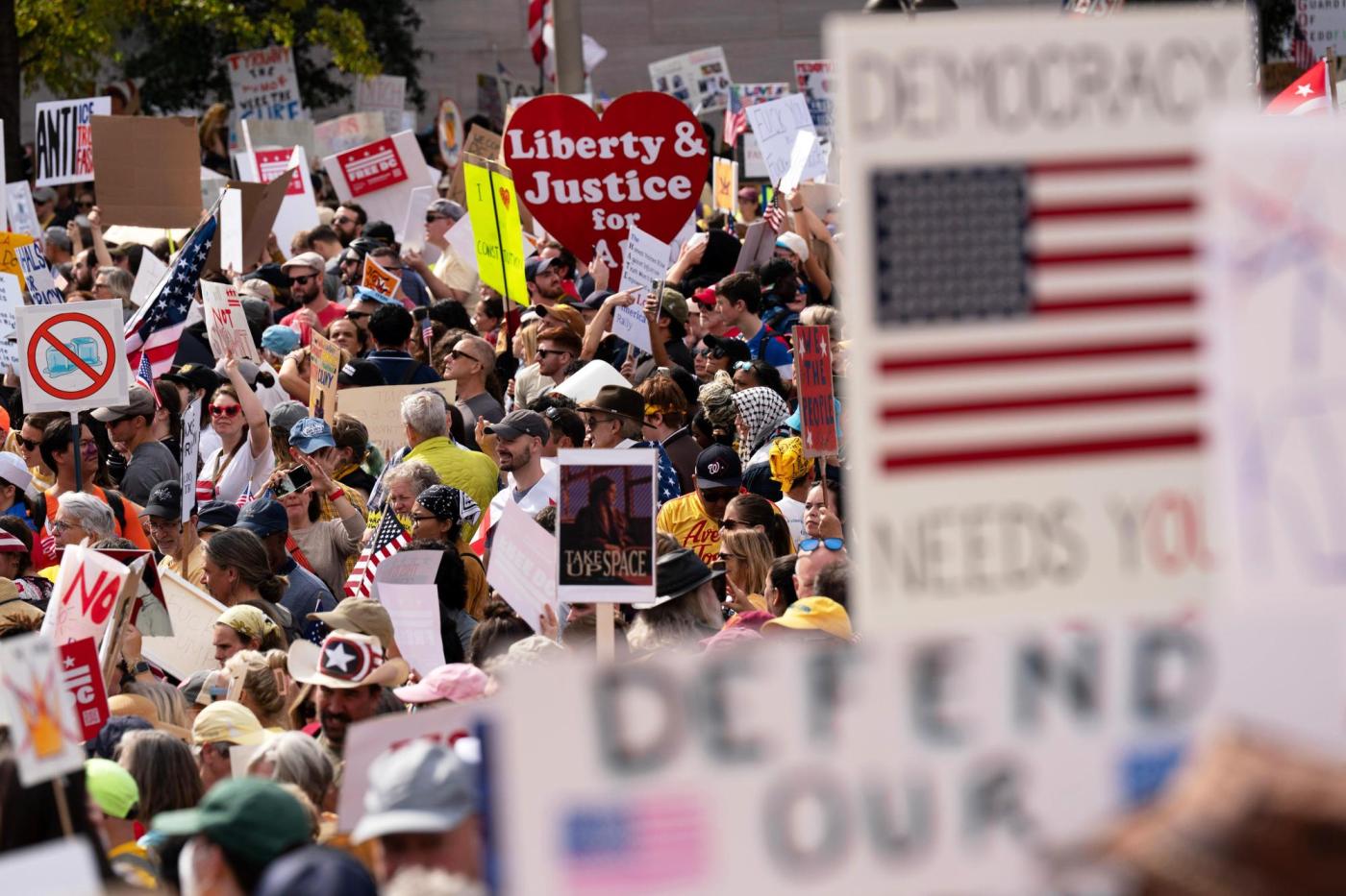 Americans like democracy, but don’t believe it or US institutions are working well, poll finds