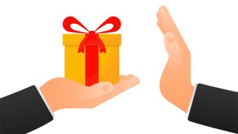When a gift makes a big mess