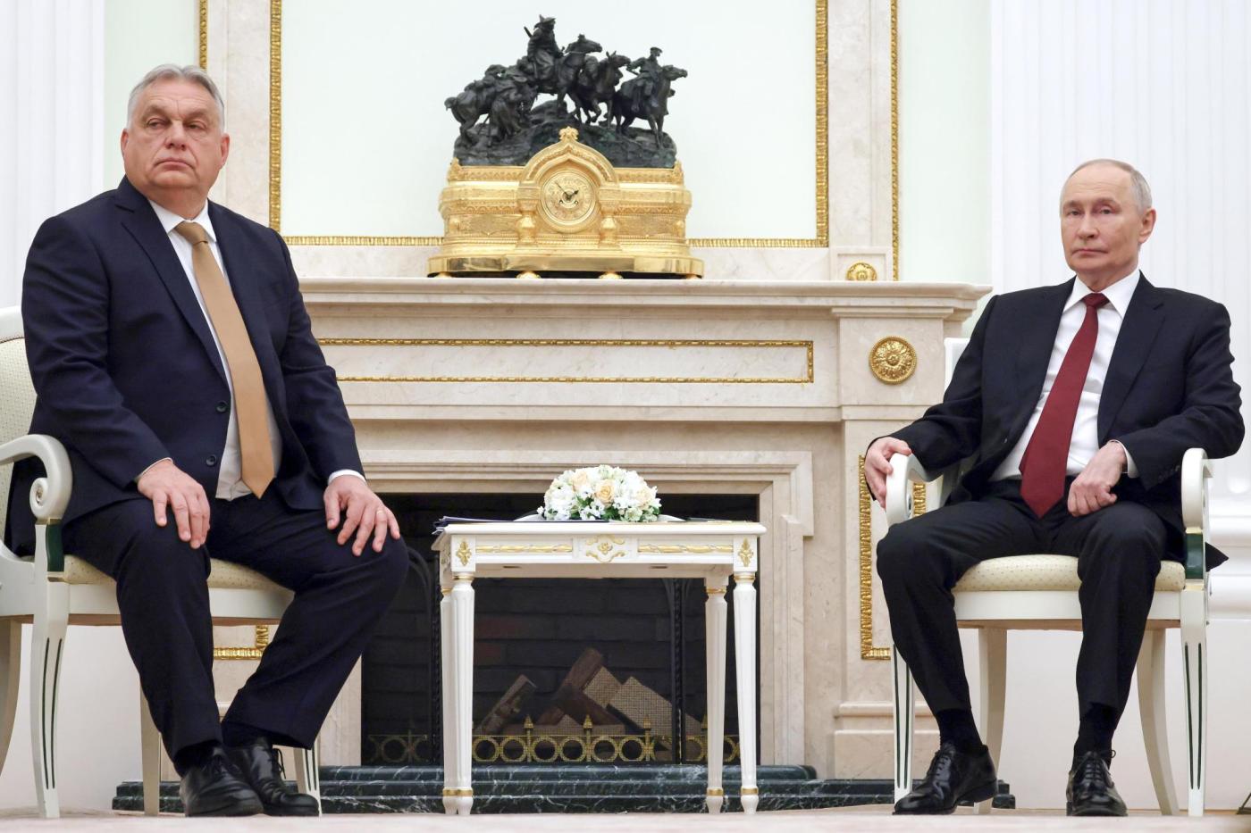 Hungary’s Orbán seeks more Russian oil and gas at Kremlin talks with Putin
