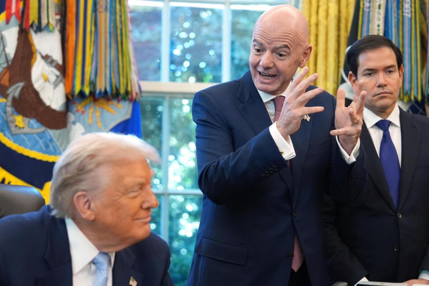 President Donald Trump unveils ‘FIFA Pass’ to help World Cup travelers get their visas faster