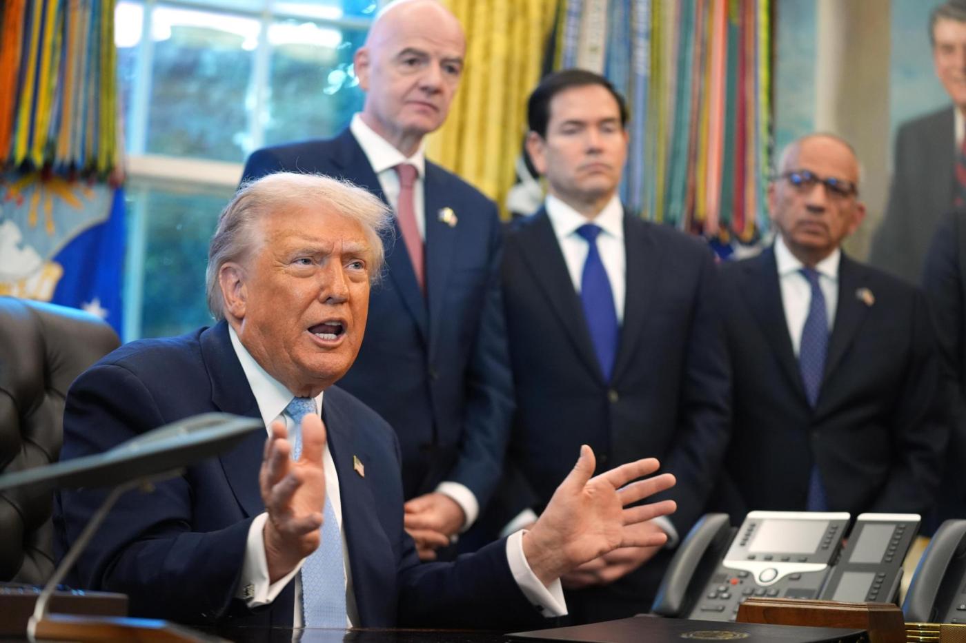 Trump leaves military action against Venezuela on the table but floats possible talks