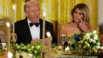 Melania Trump and Usha Vance are making an early holiday visit with North Carolina military families