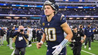 Chargers QB Justin Herbert questionable to play vs. Eagles