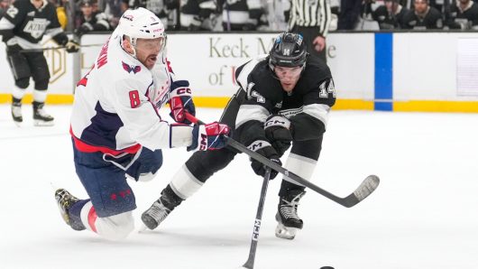 Kings fall to Capitals as legends share the ice one last time