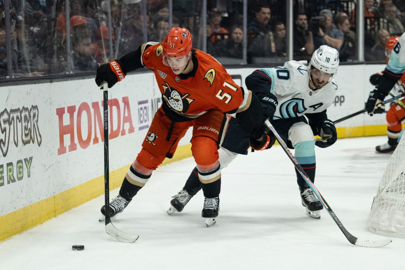 Slumping Ducks fall to lowly Kraken