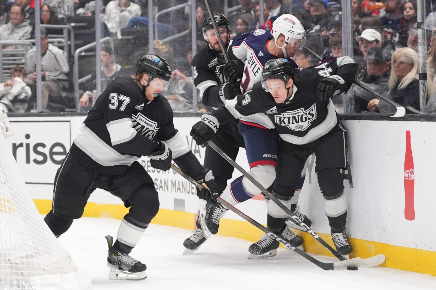 Kings still searching for offense after loss to Blue Jackets